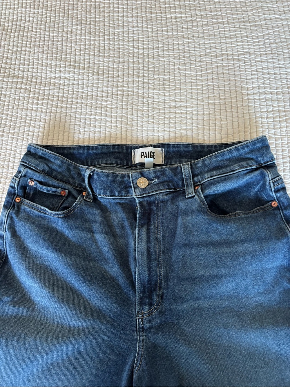 PAIGE Cropped Annessa Jeans
